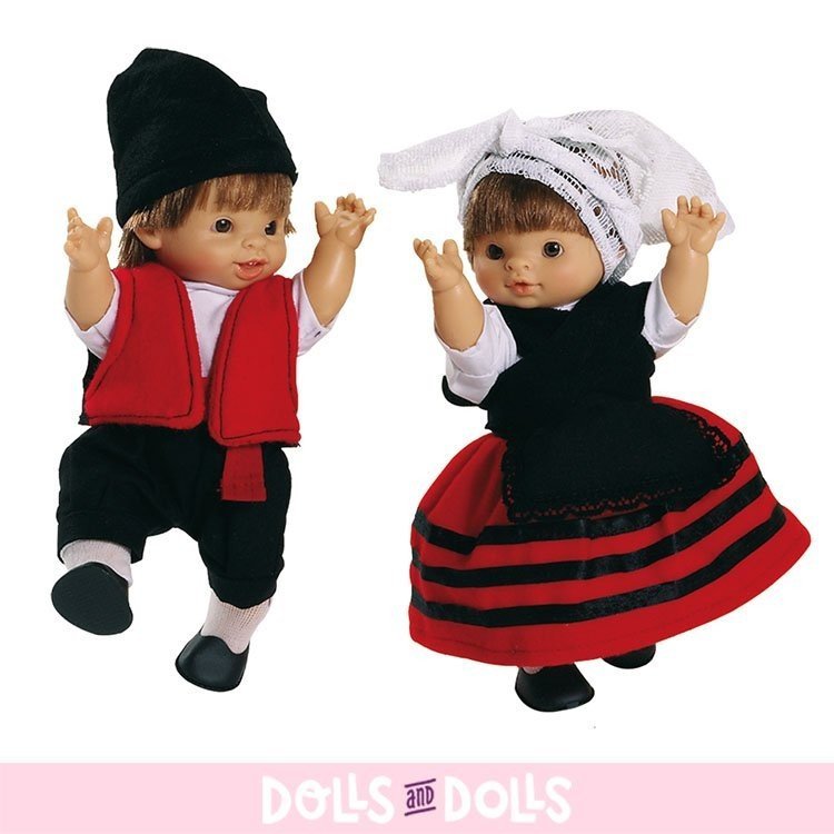 Paola Reina Puppe 21 cm - Paolitos y Paolitas - Asturischer Junge