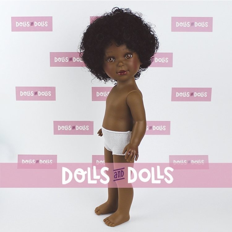 Vestida de Azul Puppe 33 cm - Paulina Afroamerikanerin ohne Kleidung