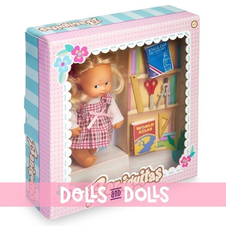 Barriguitas Klassische Puppe 15 cm - Barriguitas Schule - Mädchen