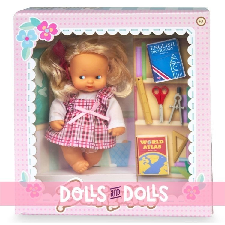 Barriguitas Klassische Puppe 15 cm - Barriguitas Schule - Mädchen