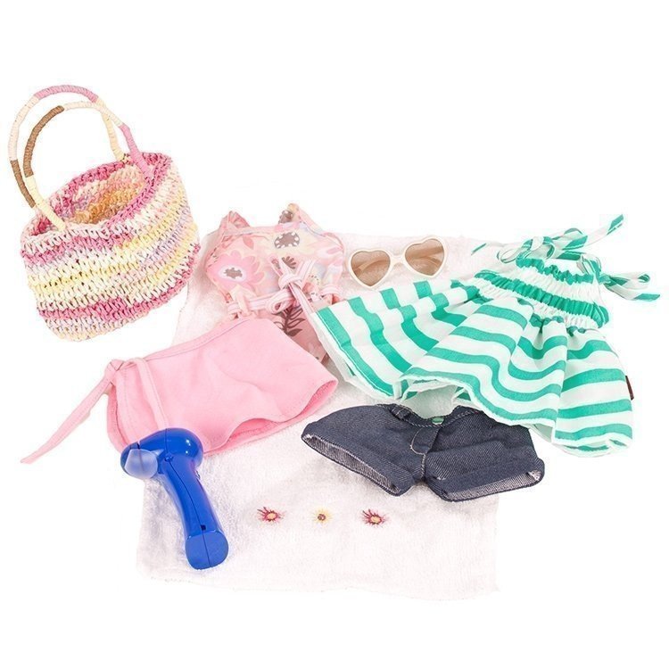 Outfit für Götz Puppe 36 cm - Set Summer Fun