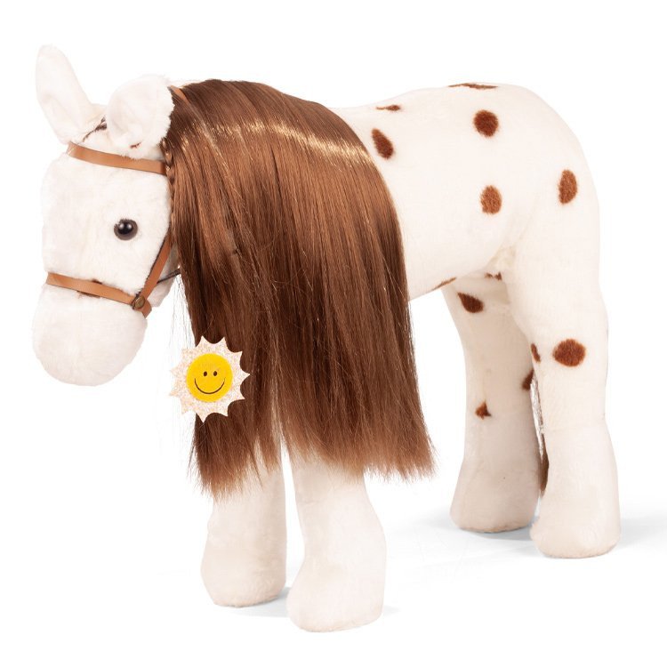 Punktiges Pferd für Puppen bis 50 cm von Götz