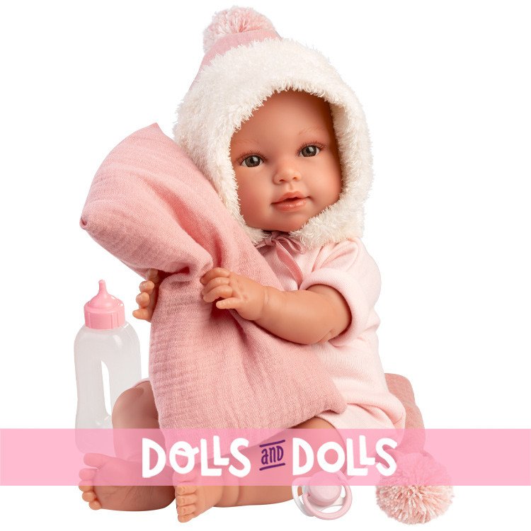 Llorens Puppe 38 cm - Olivia Heulsuse mit einem im Dunkeln leuchtenden Body