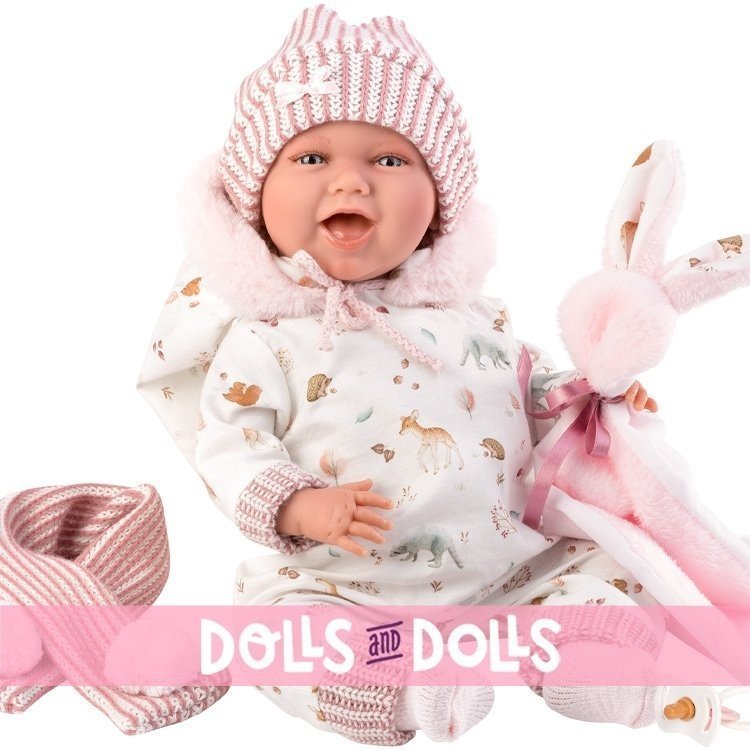 Llorens Puppe 40 cm - Neugeborene Mimi lächelt