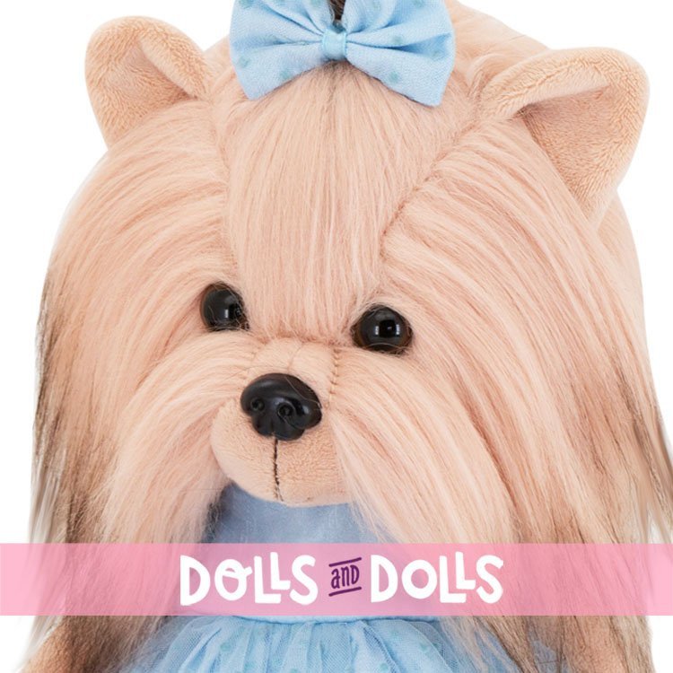 Lucky Doggy Puppe 37 cm - Lucky Yoyo - Blauer Traum