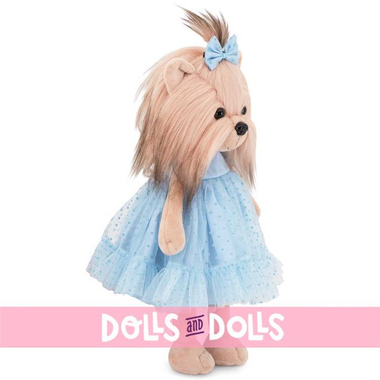 Lucky Doggy Puppe 37 cm - Lucky Yoyo - Blauer Traum