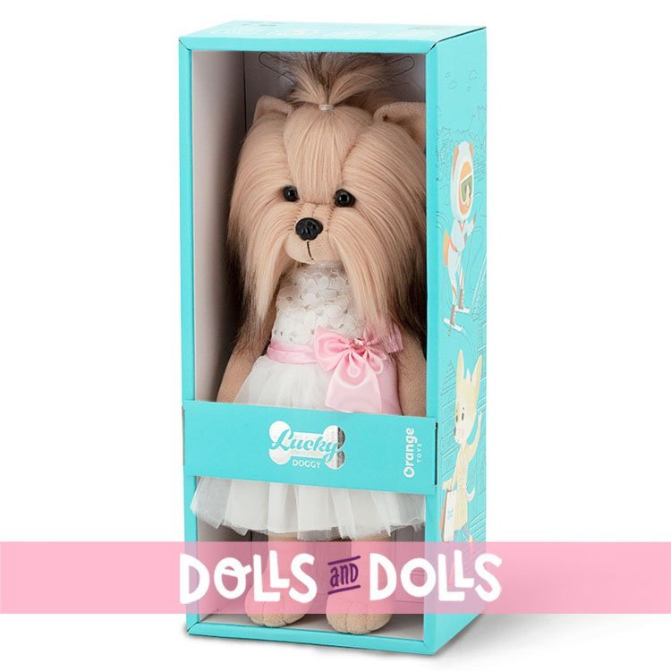 Lucky Doggy Puppe 37 cm - Lucky Yoyo - Eleganz
