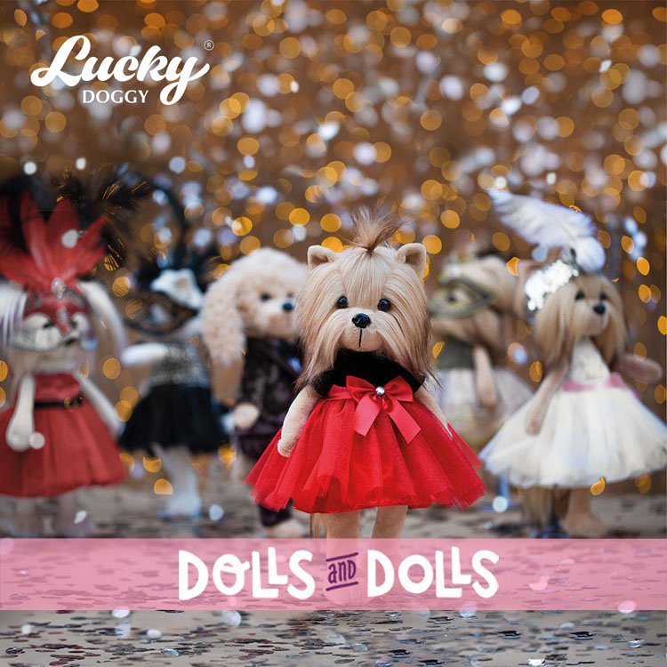 Lucky Doggy Puppe 37 cm - Lucky Yoyo - Party