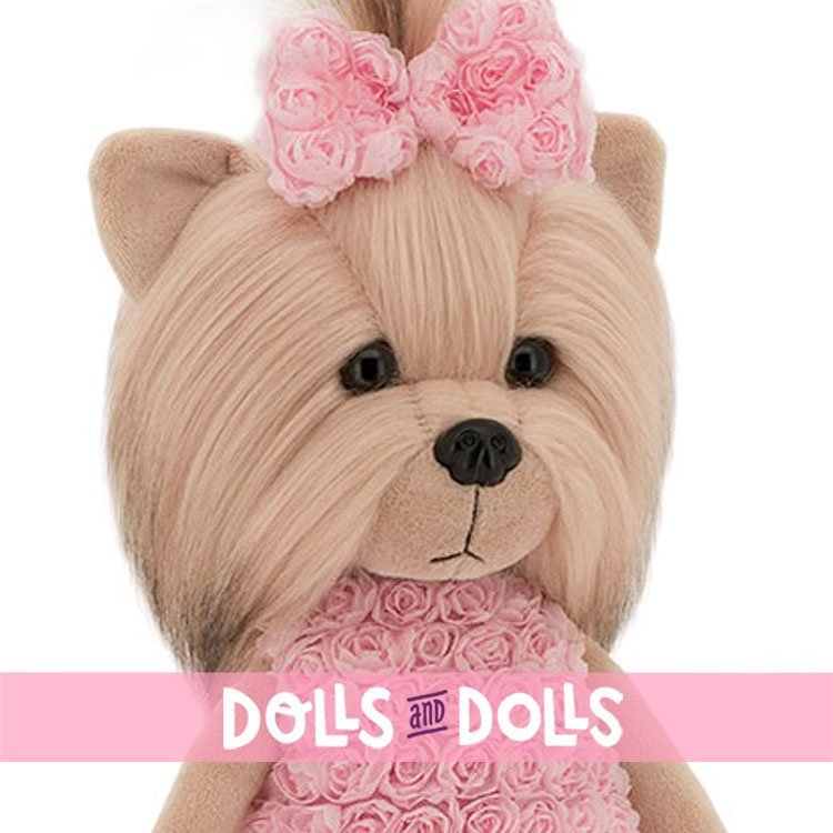 Lucky Doggy Puppe 37 cm - Lucky Yoyo - Mischung aus Rosen