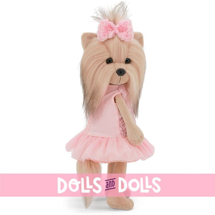 Lucky Doggy Puppe 37 cm - Lucky Yoyo - Mischung aus Rosen