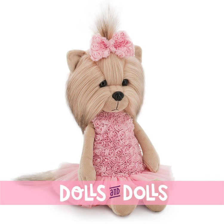Lucky Doggy Puppe 37 cm - Lucky Yoyo - Mischung aus Rosen