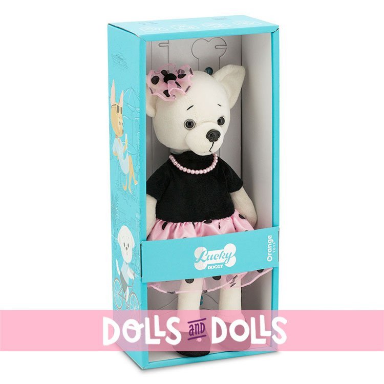 Lucky Doggy Puppe 37 cm - Lucky Lili - Perle