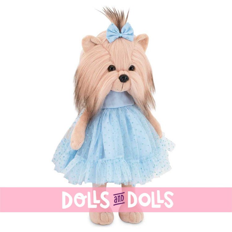 Outfit für Lucky Doggy Puppe 37 cm - Blauer Traum