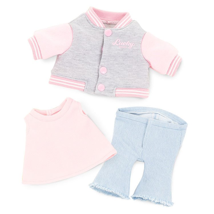 Outfit für Lucky Doggy Puppe 37 cm - Urban Chic