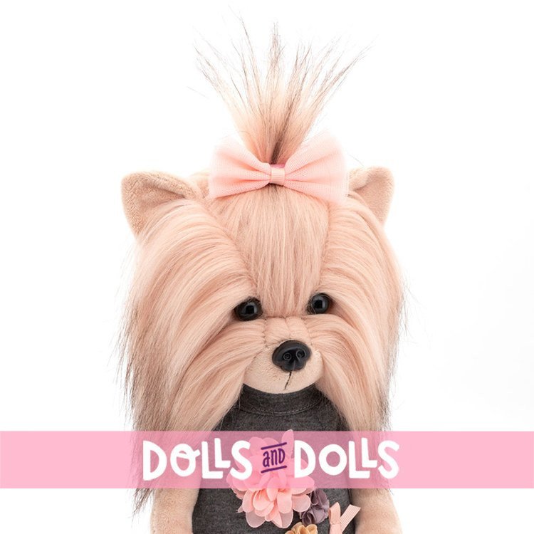 Lucky Doggy Puppe 37 cm - Lucky Yoyo - Teerose