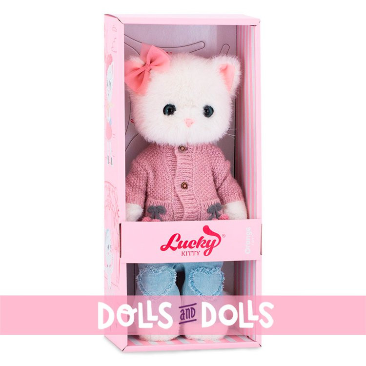 Lucky Kitty Puppe 38 cm - Cozy Autumn