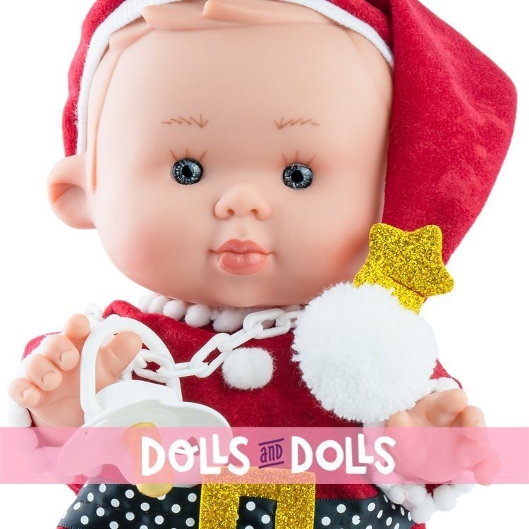 Marina & Pau Puppe 26 cm - Nenotes Christmas Edition - Weihnachtsmann