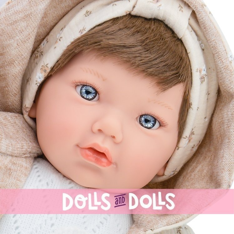 Marina & Pau Puppe 45 cm - Neugeborenes Ane Mousseline