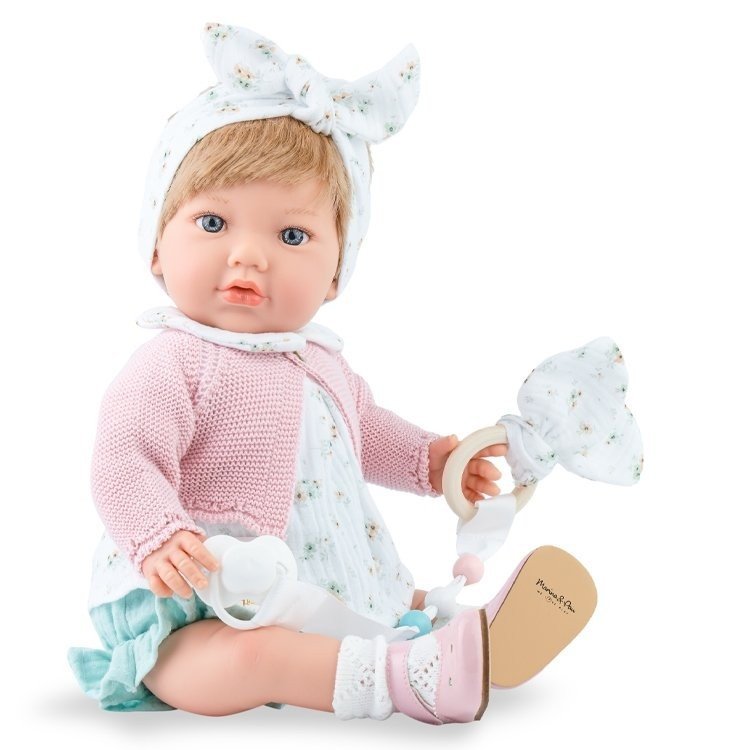 Marina & Pau Puppe 45 cm - Neugeborenes Alina Petite Fleur