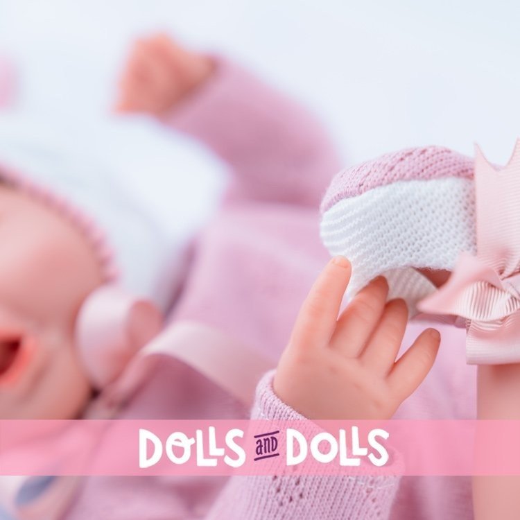Marina & Pau Puppe 45 cm - Neugeborenes Martina Teddy