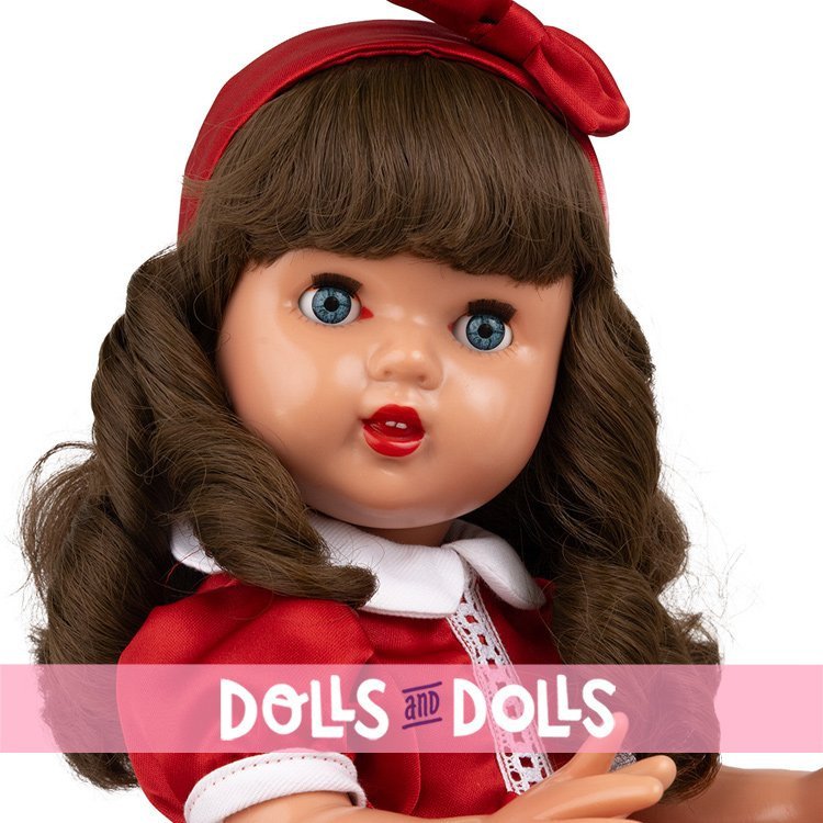 Mariquita Pérez Puppe 50 cm - Rotes Kleid 2025