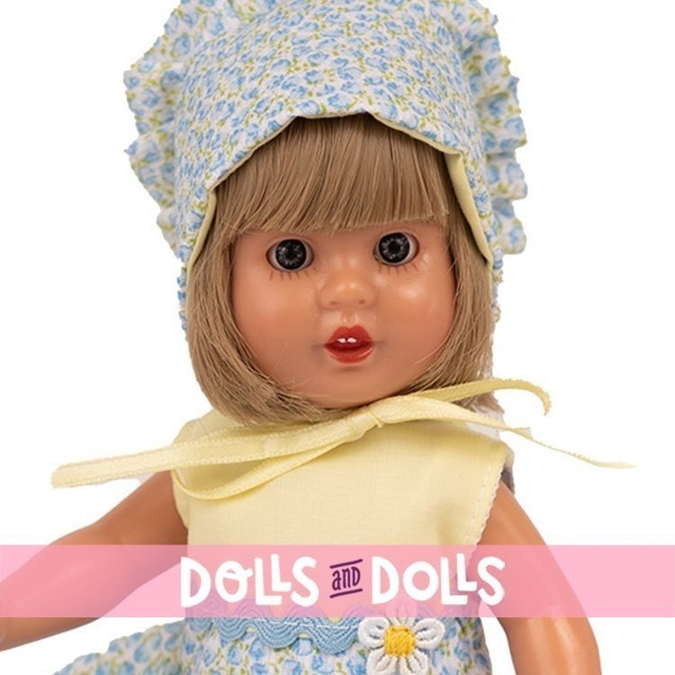 Mini Mariquita Pérez Puppe 21 cm - Gelbes Kleid 2024