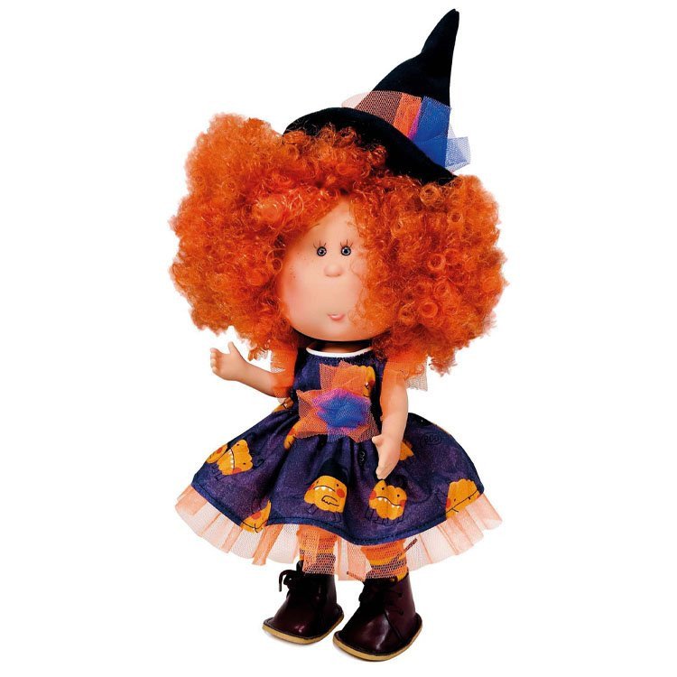 Nines d'Onil Puppe 30 cm - Mia Halloween - Kleine Hexe