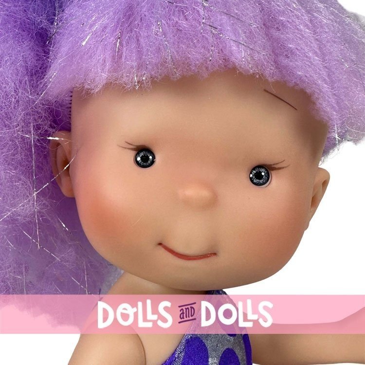Nines d'Onil Puppe 30 cm - Pippa Summer mit fliederfarbenem Haar