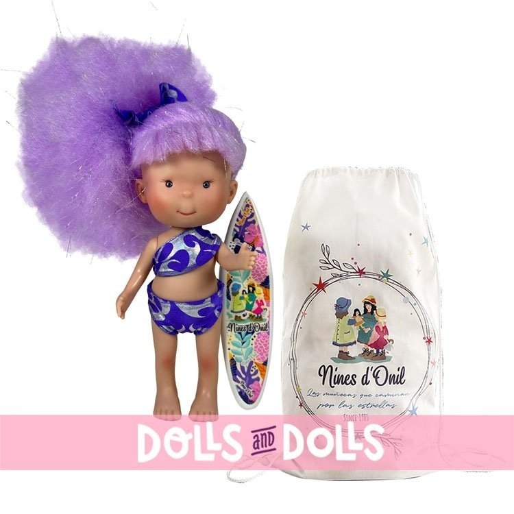 Nines d'Onil Puppe 30 cm - Pippa Summer mit fliederfarbenem Haar