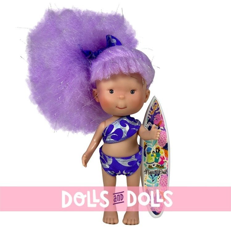 Nines d'Onil Puppe 30 cm - Pippa Summer mit fliederfarbenem Haar