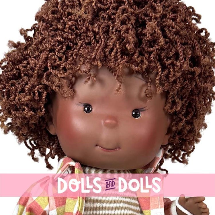 Nines d'Onil Puppe 30 cm - GELENKTE Pippo mit lässigem Outfit und Maskottchen