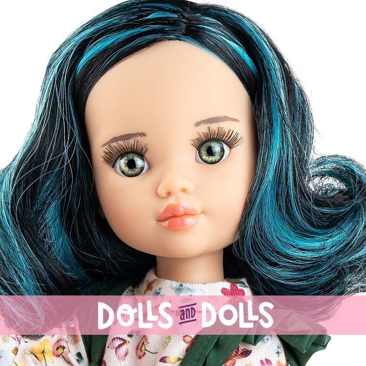 Paola Reina Puppe 32 cm - Las Amigas Articulated - Kiara im Blumenkleid