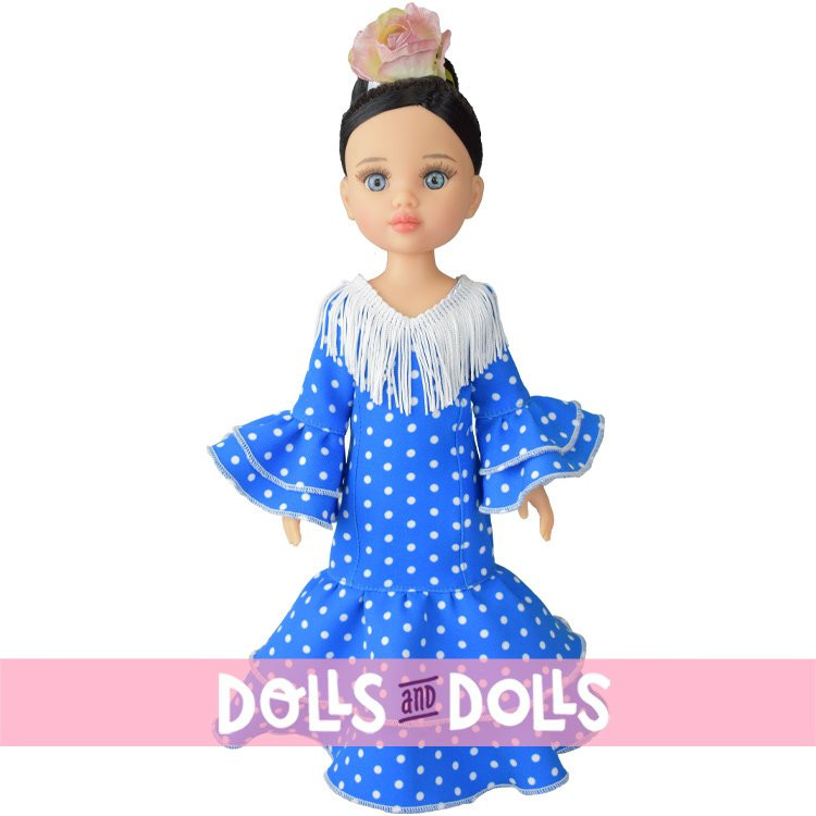 Paola Reina Puppe 32 cm - Las Amigas - Carmen Sevillana Limitierte Serie mit zusätzlichem Kleid