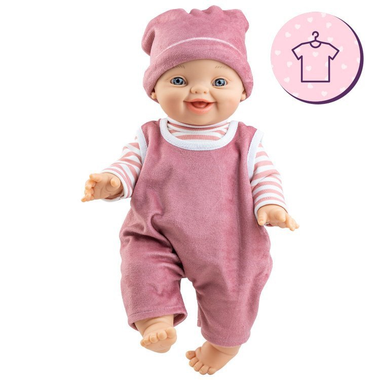 Outfit für Paola Reina Puppe 34 cm - Gordis - Carlos - Rosa Outfit
