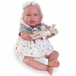 Antonio Juan Puppe 52 cm - "Mi Primer Reborn" Daniela-Plüschie