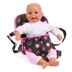 Babypuppentrage - Bayer Chic 2000 - Pinky Balls