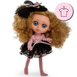 Outfit für Berjuán Puppe 32 cm - The Biggers - Artey Birbaun Kleid
