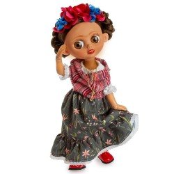 Berjuan Puppe 35 cm - Luxuspuppen - The Biggers mit Gelenk - Frida