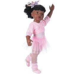 Götz Puppe 50 cm - Hannah beim Ballett Afroamerikaner