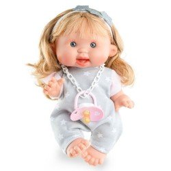 Marina & Pau Puppe 26 cm - Nenotes Party Edition - Grau