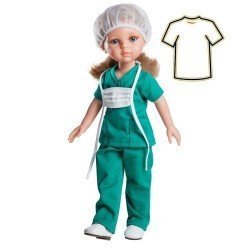 Outfit für Paola Reina Puppe 32 cm - Las Amigas - Krankenschwesterkleid Carla