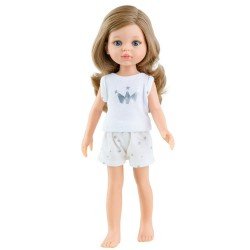 Paola Reina Puppe 32 cm - Las Amigas - Carla Pyjamas