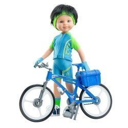 Paola Reina Puppe 32 cm - Las Amigas - Carmelo Cyclist