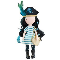 Paola Reina Puppe 32 cm - Gorjuss Puppe von Santoro - The Black Pearl