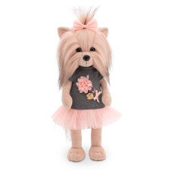 Lucky Doggy Puppe 37 cm - Lucky Yoyo - Teerose