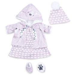 Marina & Pau Puppenkleid 45 cm - Alina - Bären-Outfit