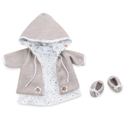 Marina & Pau Puppenkleid 45 cm - Alina - Winter-Outfit