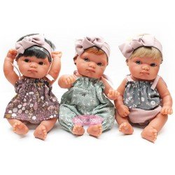Antonio Juan Puppen 21 cm - Mufly (Set E mit 3 Puppen)