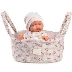 Antonio Juan Puppe 26 cm - Pitu mit Babytragetasche