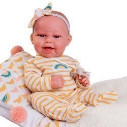 Antonio Juan Puppe 33 cm - Neugeborenes Baby Clara mit Sonnensack